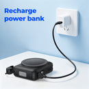 20000mAh Portable Charger Power Bank 22.5W Fast Charging,Magnetic Wireless Charger for iPhone 17/16/15/14,Portable Phone Charger for Apple Watch AirPods, 3 in 1 Battery Pack Travel Essentials(Black)