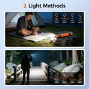 Solar Power Bank 20000mAh with Built-in Retractable Type-C Cable (Lightning Adapter) & Magnetic Wireless Charging, 22.5W Fast Charging Portable Battery Pack for Camping