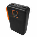 38800mAh Portable Charger Power Bank with 4 Built-in Cables, 22.5W Max Fast Charging Battery Pack, USB-C Input & Output, 4 Ports, Compact External Phone Charger for Travel and Daily Use