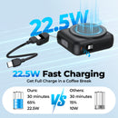 20000mAh Portable Charger Power Bank 22.5W Fast Charging,Magnetic Wireless Charger for iPhone 17/16/15/14,Portable Phone Charger for Apple Watch AirPods, 3 in 1 Battery Pack Travel Essentials(Black)