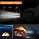 Solar Power Bank Charger - 20000mAh Solar Phone Charger with Dual 2.1A USB Ports Portable Solar Powered External Battery for iPhone Cell Phone Devices (Black)