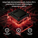 Solpowben 20000mAh Solar Power Bank Compatitble for iphone Portable Solar Power Bank with Dual 5V USB Ports 2 Flashlight Compass Battery Pack for Outdoor Camping Hiking(Red)