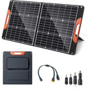 100W Portable Solar Panel, Waterproof Foldable Solar Panel Power Backup, Solar Charger for Power Station