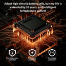 Solpowben 20000mAh Solar Power Bank Compatitble for iphone Portable Solar Power Bank with Dual 5V USB Ports 2 Flashlight Compass Battery Pack