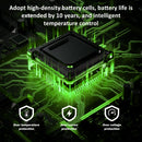 SOLPOWBEN 20000mAh Solar Power Bank Compatitble for iphone Portable Solar Power Bank with Dual 5V USB Ports 2 Flashlight Compass Battery Pack for Outdoor Camping