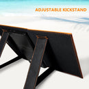 Solar-Charger-Power-Bank - Portable Charger with 3 Fast Charging USB-A/USB-C Ports(5V/3A Max), 20W Outdoor Foldable Solar Panel Built-in 20000mAh Battery Bank with Flashlight for Camping Travel