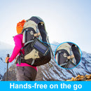 Solar Power Bank Portable Charger 20000mah Waterproof Battery Backup Charger Solar Phone Charger with Dual LED Flashlights and Compass for All CellPhones, Tablets, and Electronic Devices