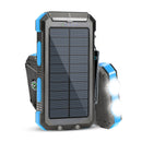 Solar Power Bank Blue