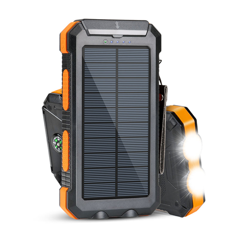 Solar Power Bank Orange