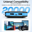 Suscell Portalbe Charger Solar Power Bank 20,000mAh