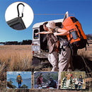 Solar Charger, 38800mAh Portable Solar Power Bank for All Cellphones, Waterproof Battery Pack, Outdoor External Backup Power Charger Dual USB 5V Outputs/LED Flashlights, Perfect for Camping Travel