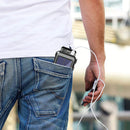 Kepswin 20000mAh Portable Solar Power Bank Compatible with iPhone, Tablet, Android, Suitable for Outdoor Camping