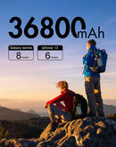 Annero 36800mAh Solar Charger Power Bank for Camping Travel Outdoor Activities