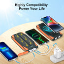 Solar Power Bank Wireless Charging